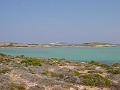 Antiparos Naehe Strand mit Blick auf kleine Inseln